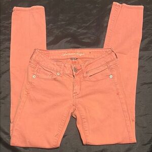 American Eagle Outfitters Women's Coral Skinny Jeans